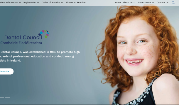 New Website for The Dental Council